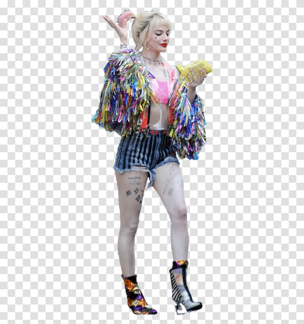 Harley Quinn Download Image Play Outfit De Harley Quinn Birds Of Prey, Costume, Person, Clothing, Blouse Transparent Png