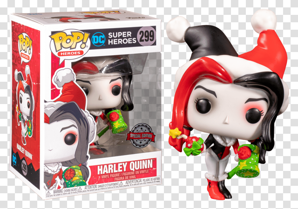 Harley Quinn Funko Pop, Advertisement, Doll, Toy, Poster Transparent Png