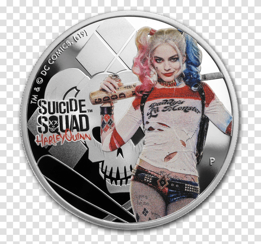 Harley Quinn Halloween Costume Idea, Person, Human, Coin, Money Transparent Png