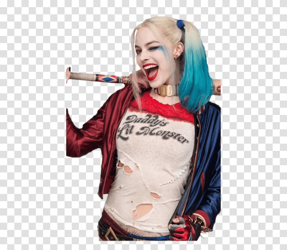 Harley Quinn Hd Wallpaper Phone, Costume, Person, People, Leisure Activities Transparent Png