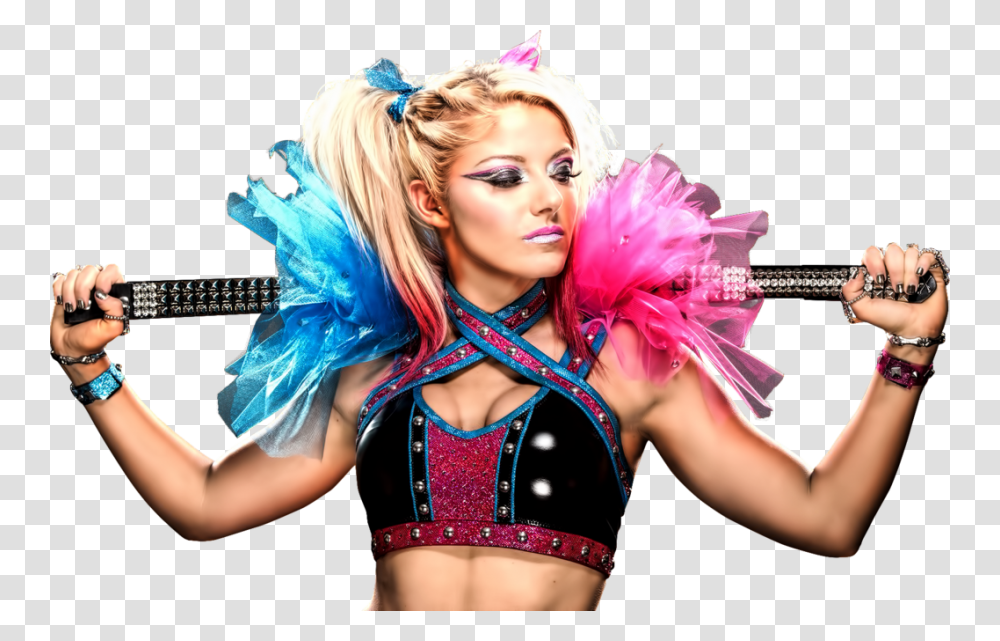 Harley Quinn Image Wwe Alexa Bliss, Costume, Person, Leisure Activities, Female Transparent Png