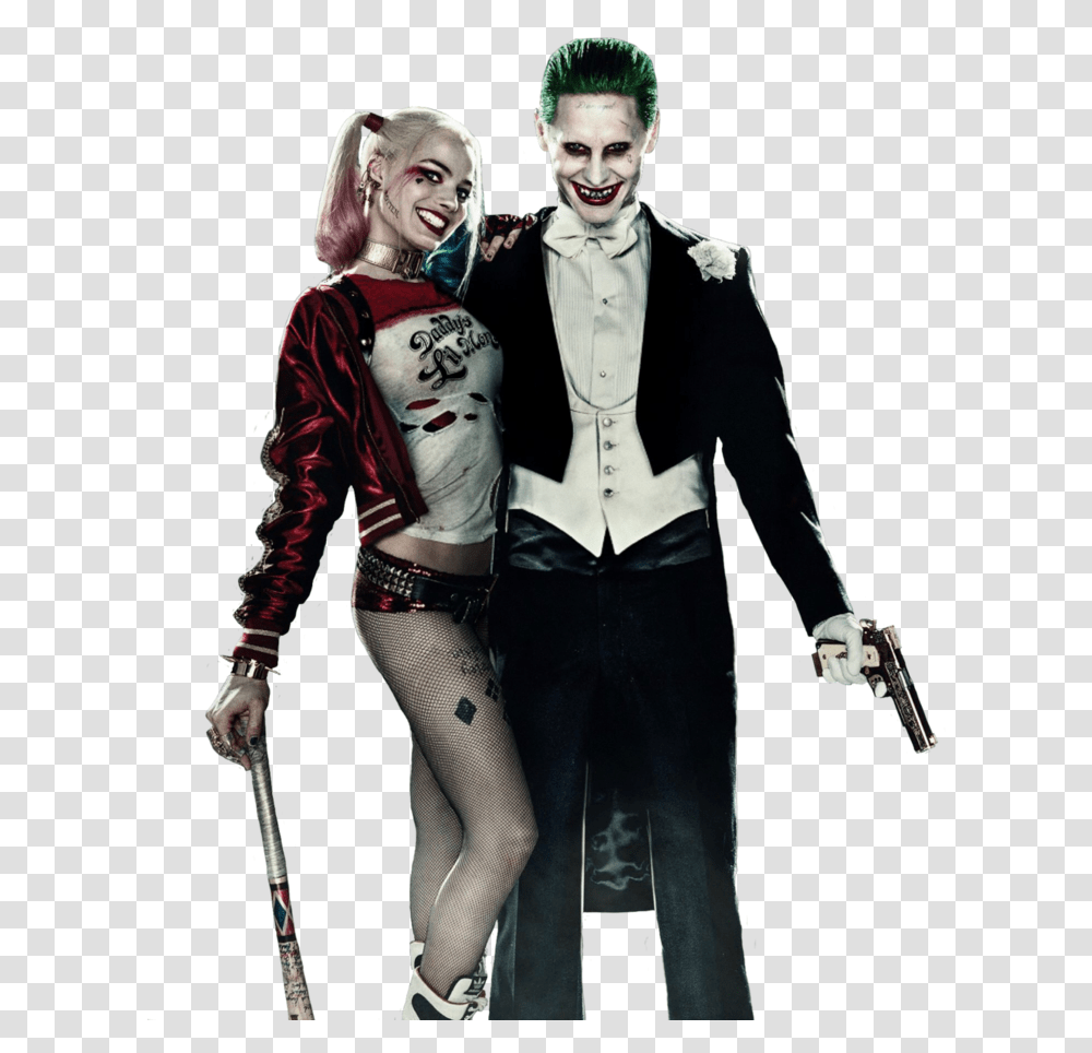 Harley Quinn Joker Y Harley Quinn, Performer, Person, Costume Transparent Png