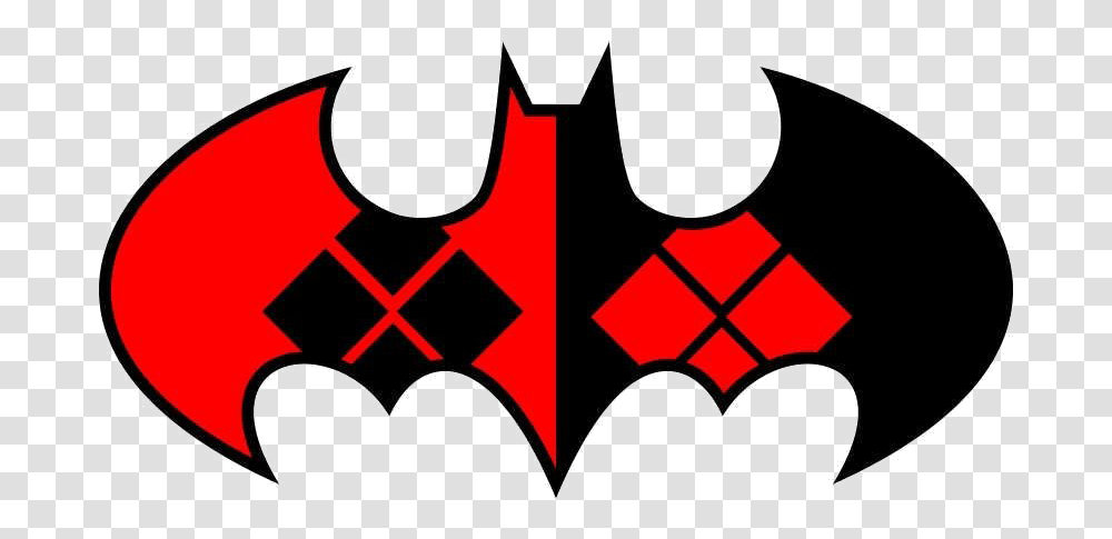 Harley Quinn Logo Image Harley Quinn Bat Symbol, Trademark, Batman Logo Transparent Png