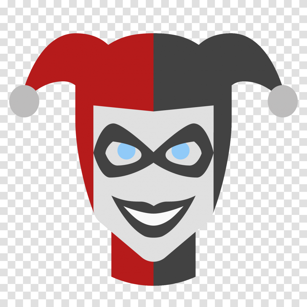 Harley Quinn Logo Pic Arts, Face, Costume, Head Transparent Png