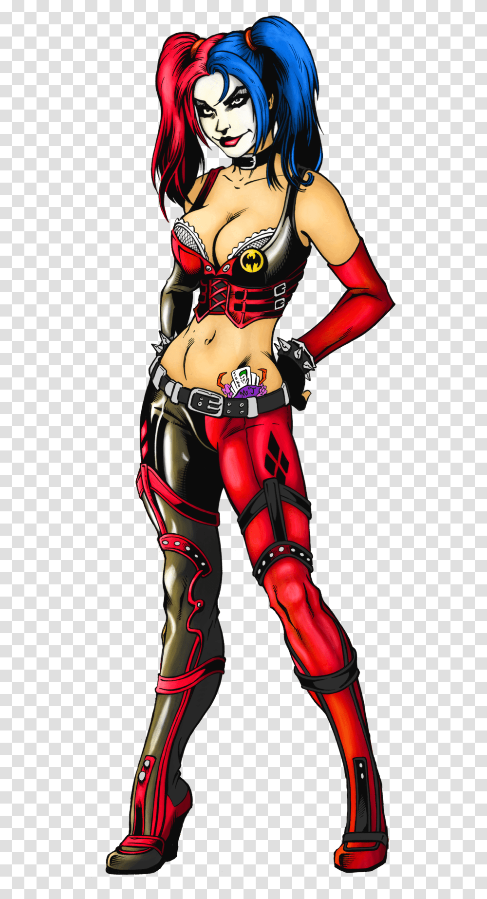 Harley Quinn, Person, Costume, Hand, People Transparent Png