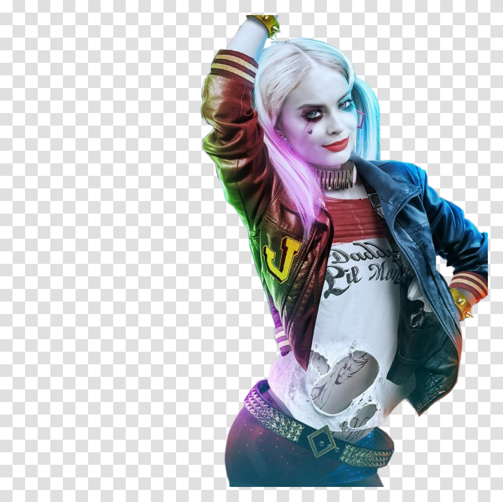 Harley Quinn Picture Arts, Sleeve, Long Sleeve, Costume Transparent Png