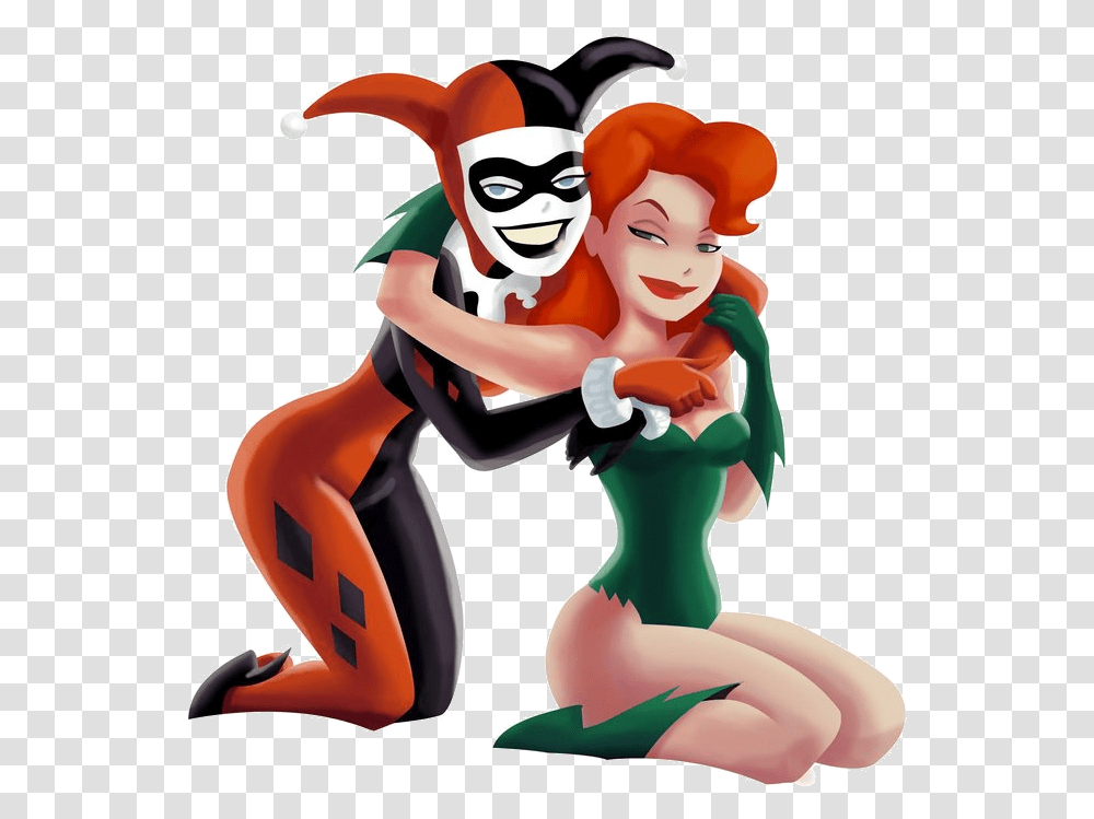 Harley Quinn Poison Ivy Animated, Performer, Person, Face Transparent Png