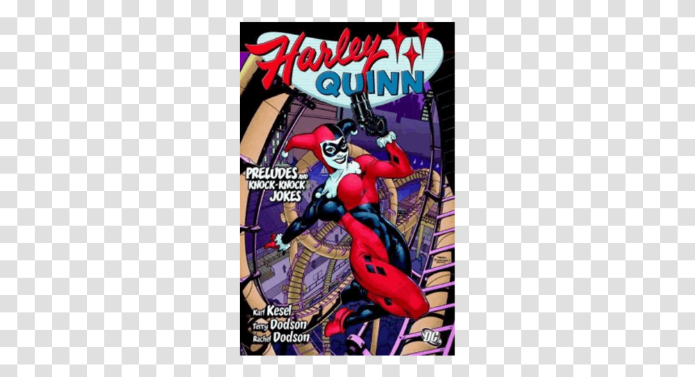 Harley Quinn Preludes And Knock Knock Jokes, Comics, Book, Person, Human Transparent Png