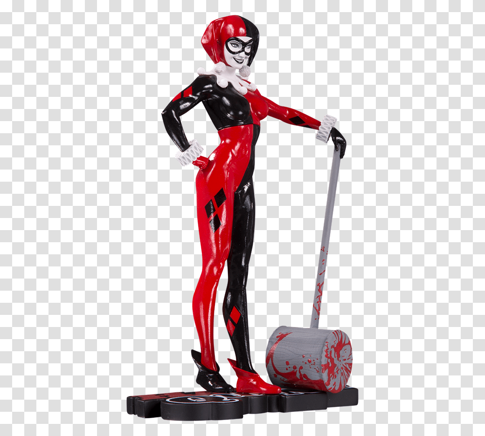 Harley Quinn Red And Black, Toy, Latex Clothing Transparent Png