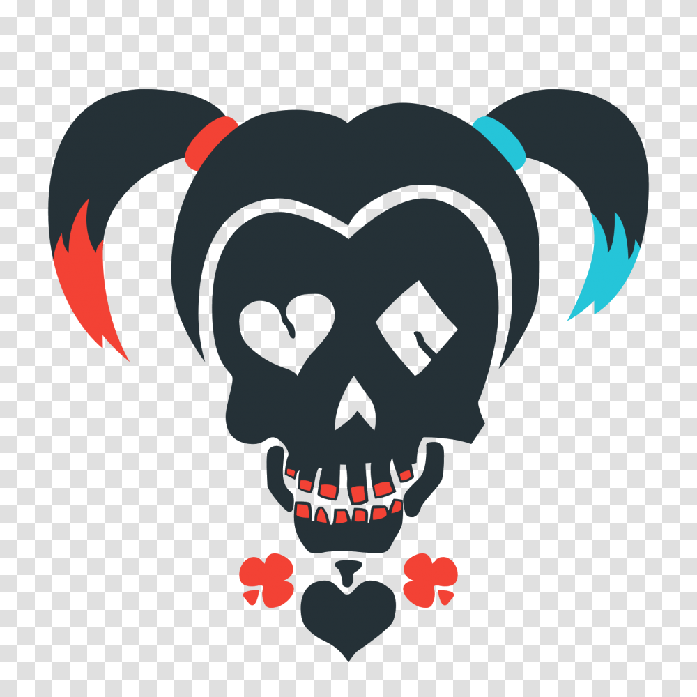 Harley Quinn Suicide Squad Icon, Head, Advertisement Transparent Png
