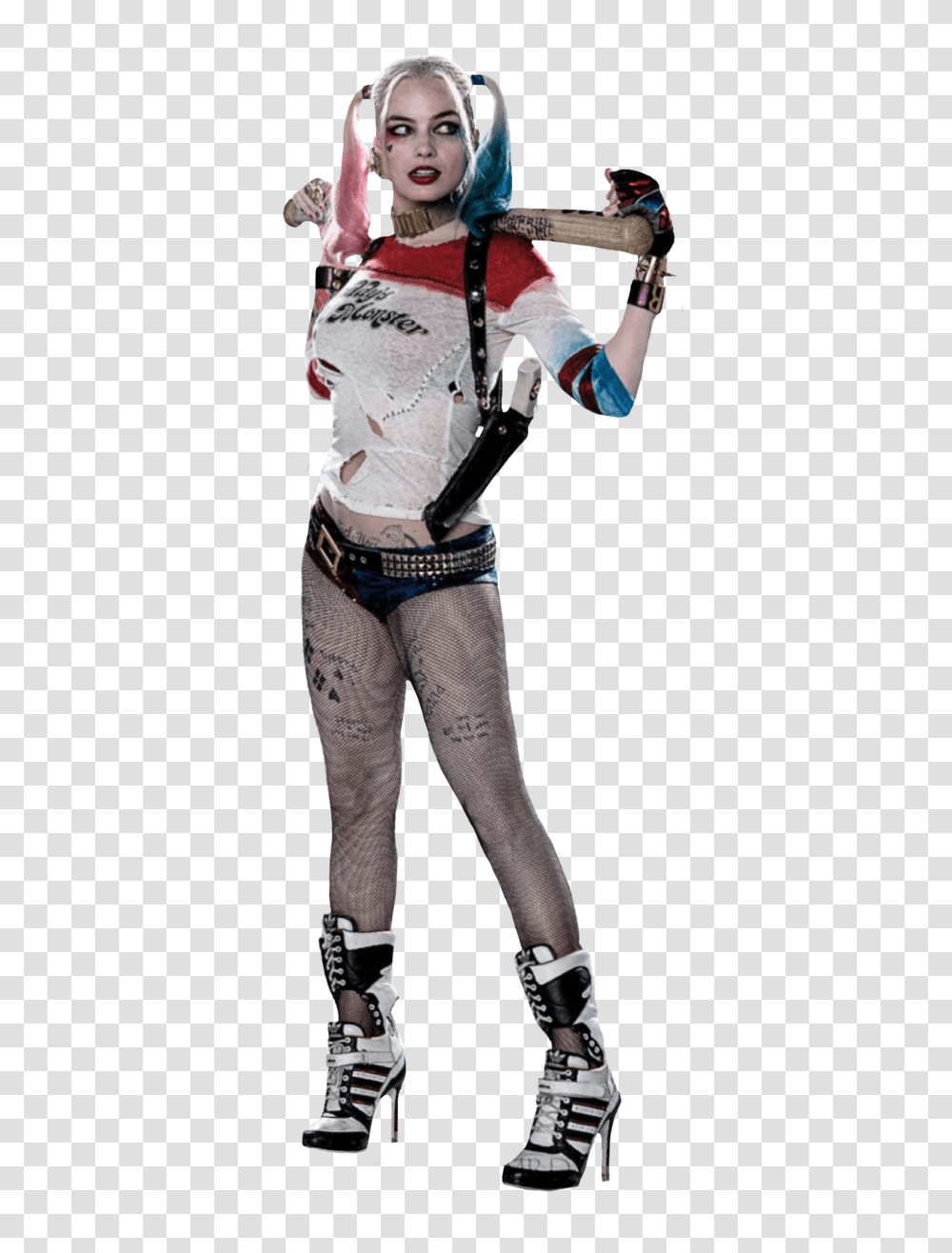 Harley Quinn Suicide Squad Image, Person, Skin, Pants Transparent Png