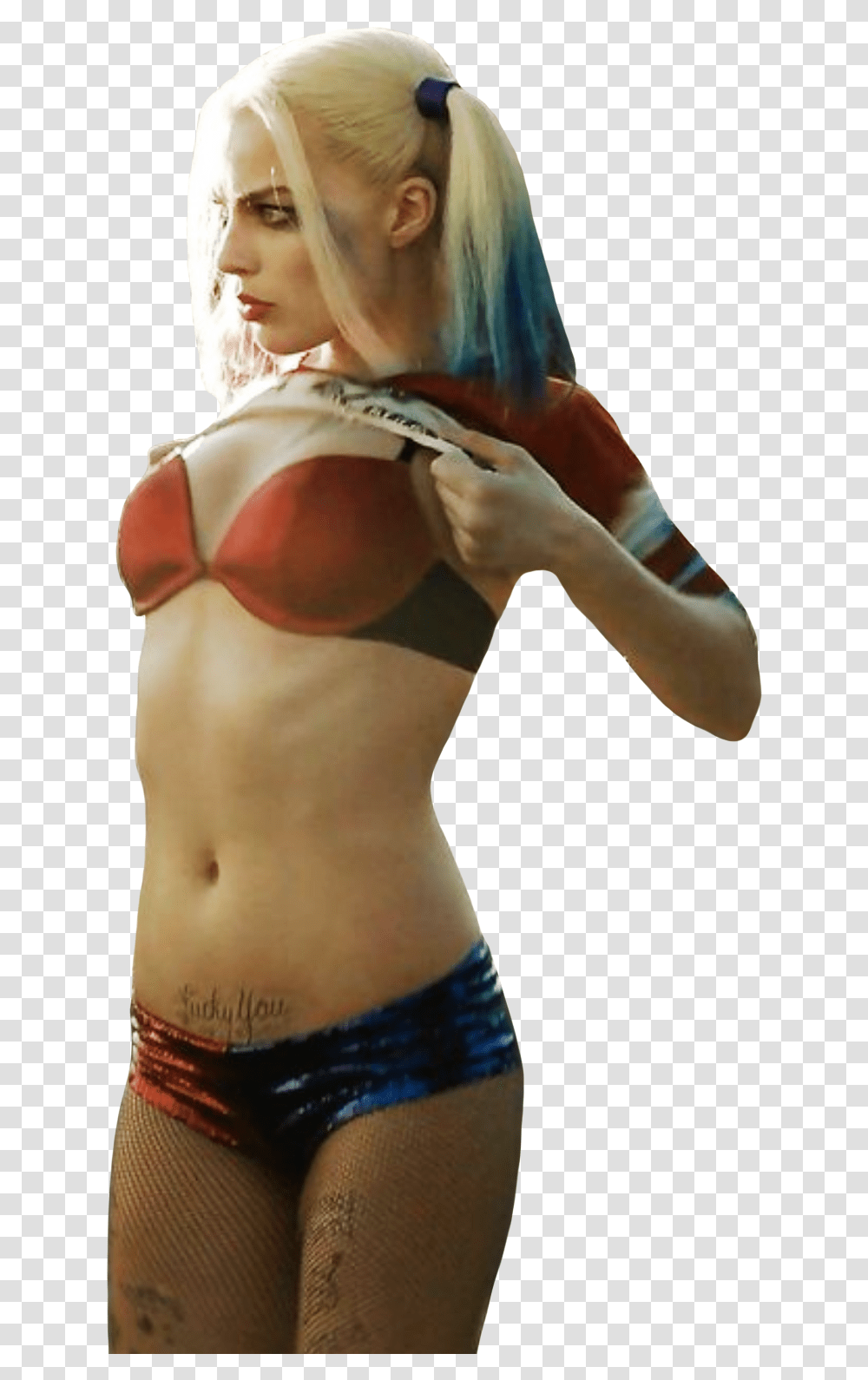 Harley Quinn Suicide Squad Margot Robbie Suicide Squad Scene, Lingerie, Underwear, Person Transparent Png