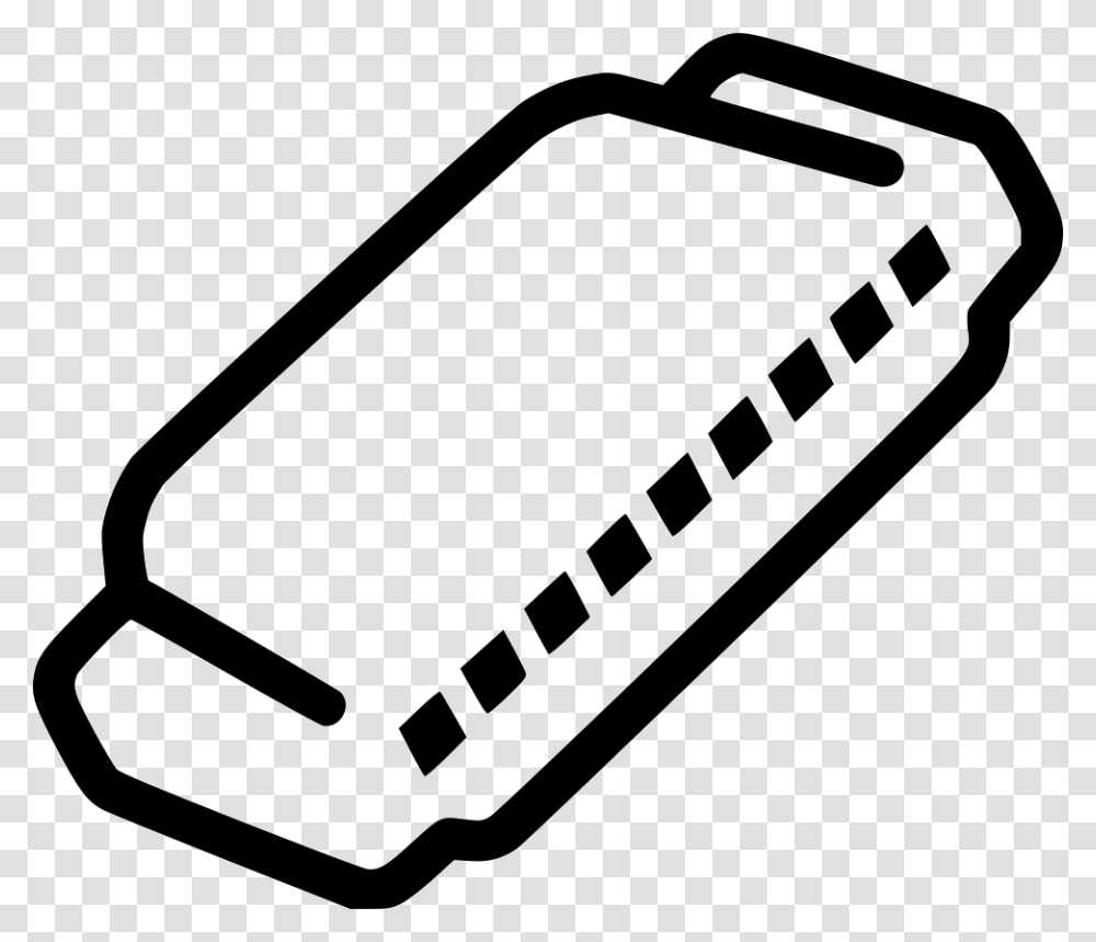 Harmonica Icon Free Download, Label, Cowbell, Stencil Transparent Png