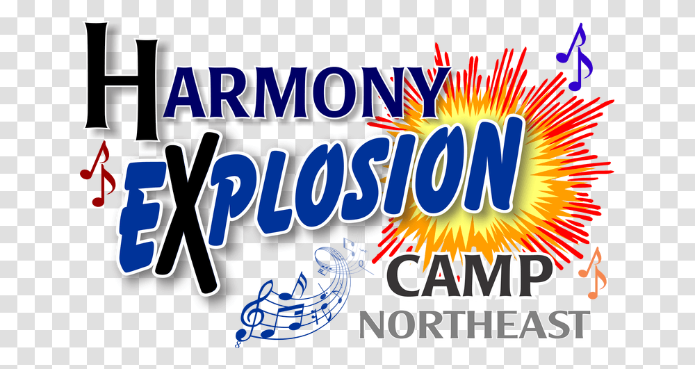 Harmony Explosion Camp Northeast Logo Resized, Word, Flyer, Poster Transparent Png