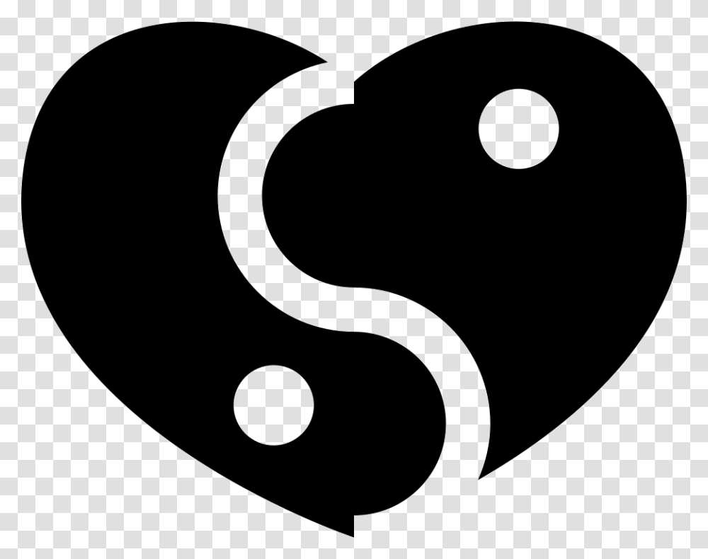 Harmony Heart Icon Harmony, Stencil Transparent Png
