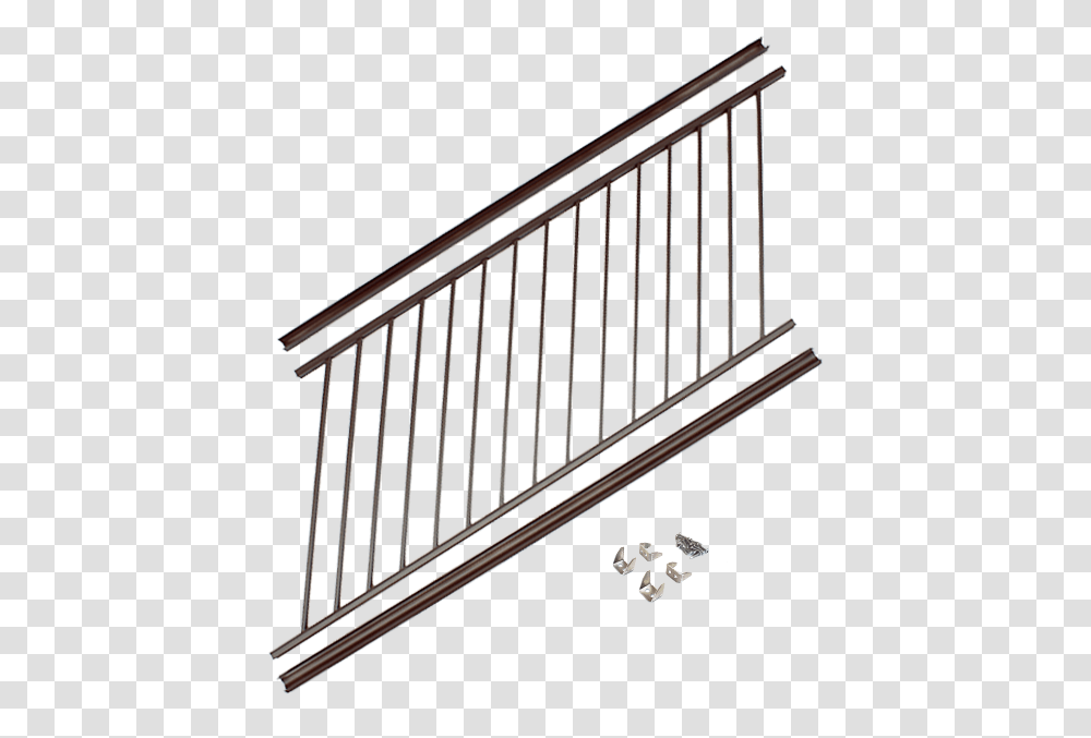Harmony Railing 36 X 8 Stair Railing Bronze Preassembled Stair Railing, Handrail, Banister, Logo Transparent Png