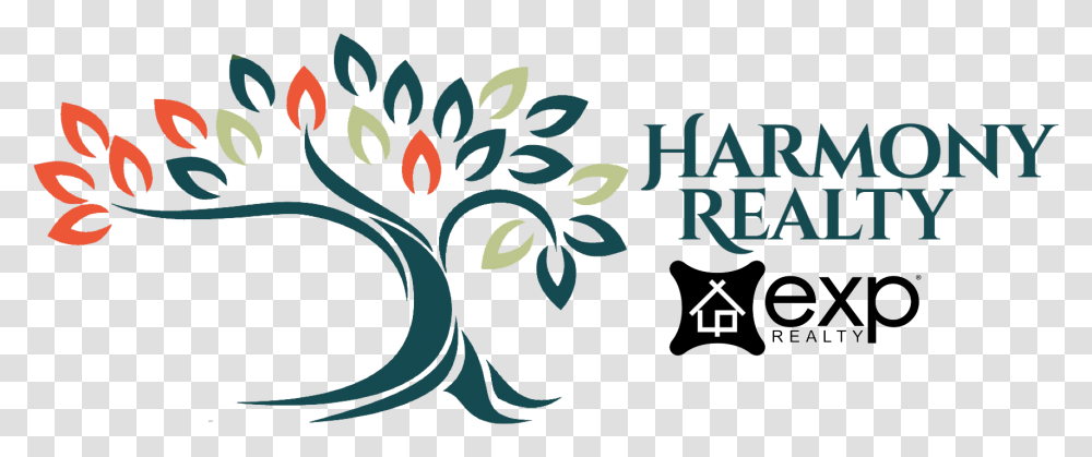 Harmony Realty Triangle Tree Icon Concept Of A Stylized Tree, Floral Design, Pattern Transparent Png