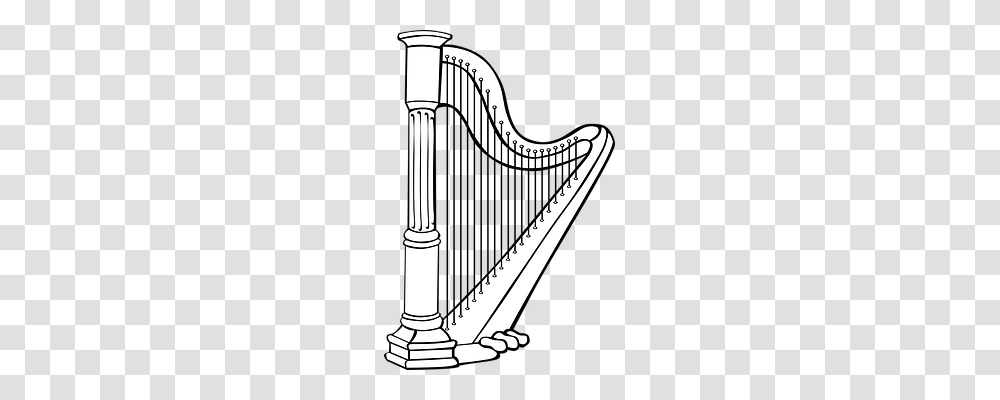Harp Music, Musical Instrument, Sink Faucet, Lyre Transparent Png