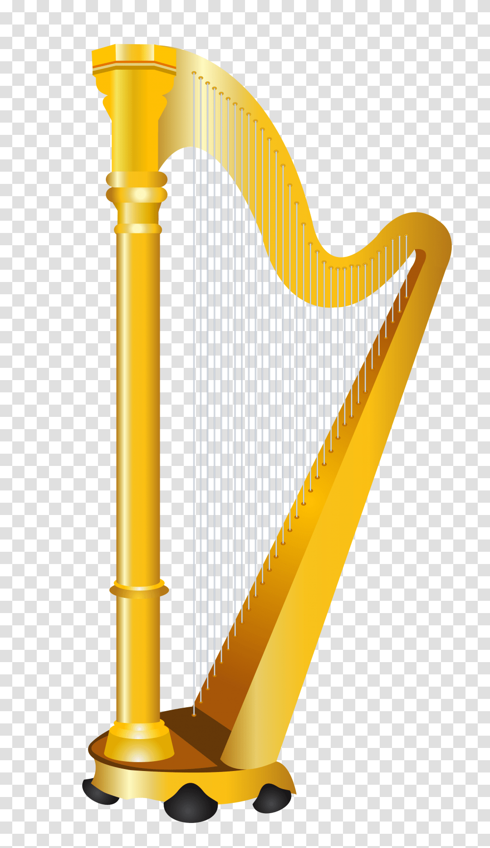 Harp, Musical Instrument, Construction Crane Transparent Png