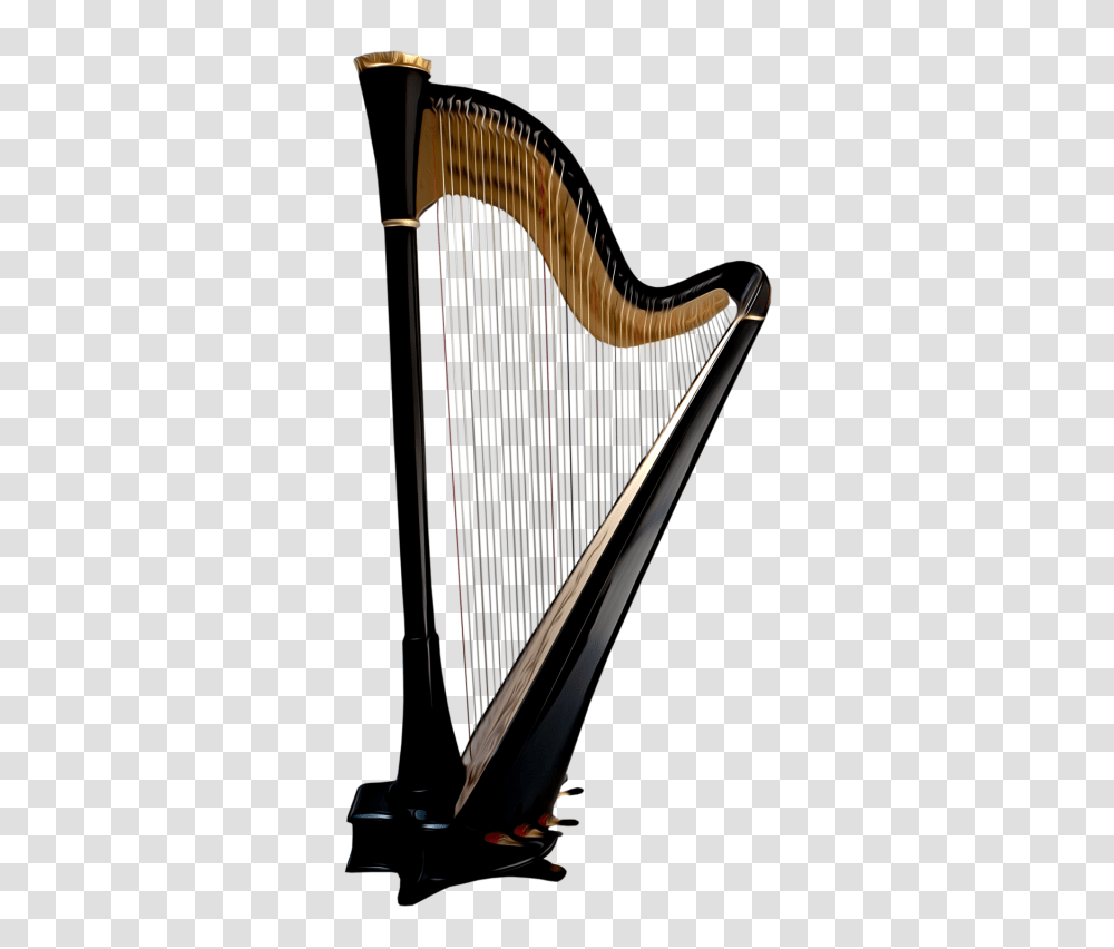 Harp, Musical Instrument Transparent Png