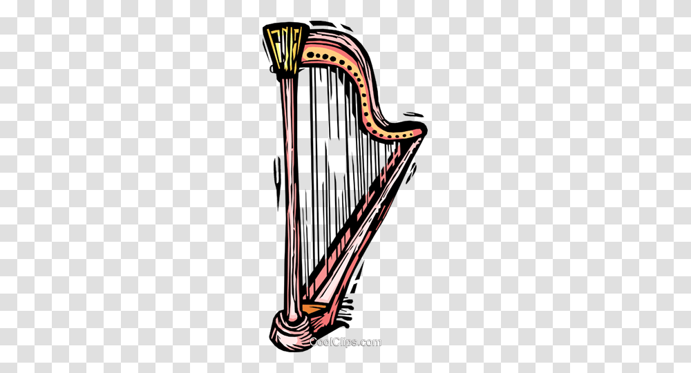 Harp Royalty Free Vector Clip Art Illustration, Musical Instrument, Lyre, Leisure Activities, Animal Transparent Png