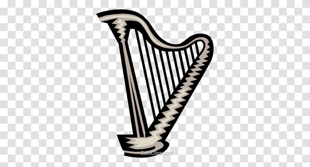 Harp Royalty Free Vector Clip Art Illustration, Musical Instrument, Rug, Lyre, Leisure Activities Transparent Png