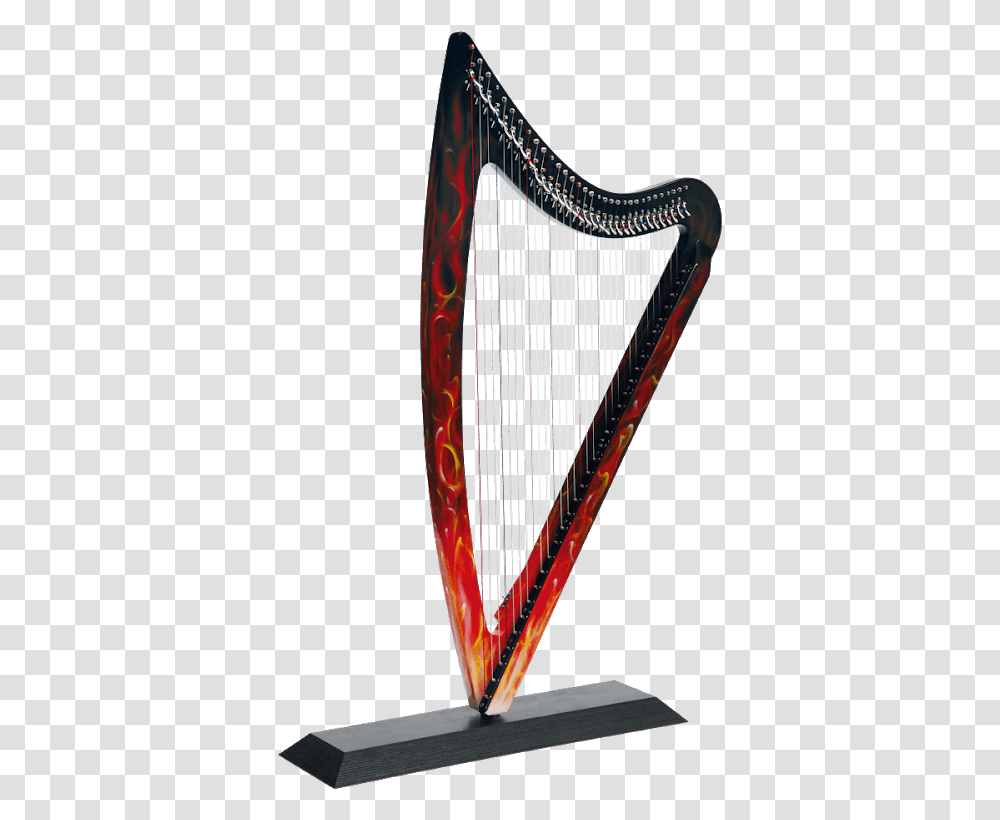 Harpe Camac True Fire Rouge, Musical Instrument, Crib, Furniture Transparent Png