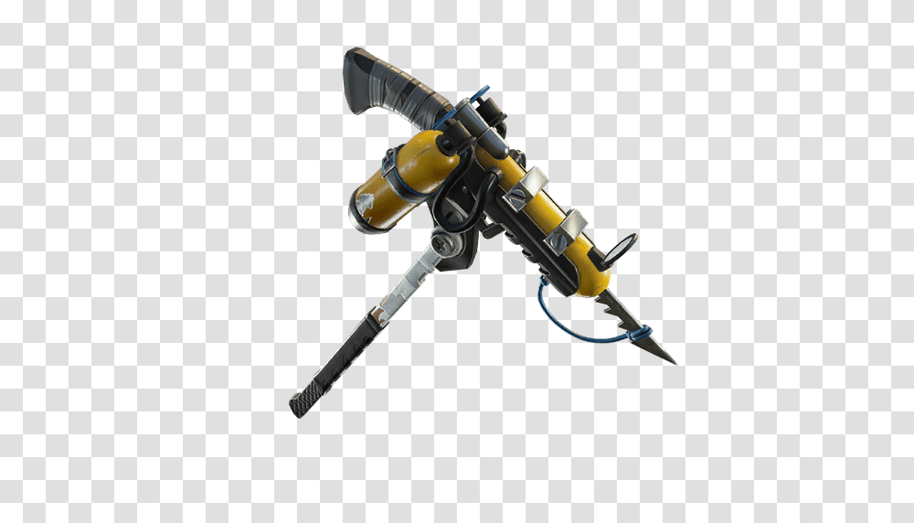Harpoon Axe Pickaxe Skin, Gun, Weapon, Weaponry, Telescope Transparent Png