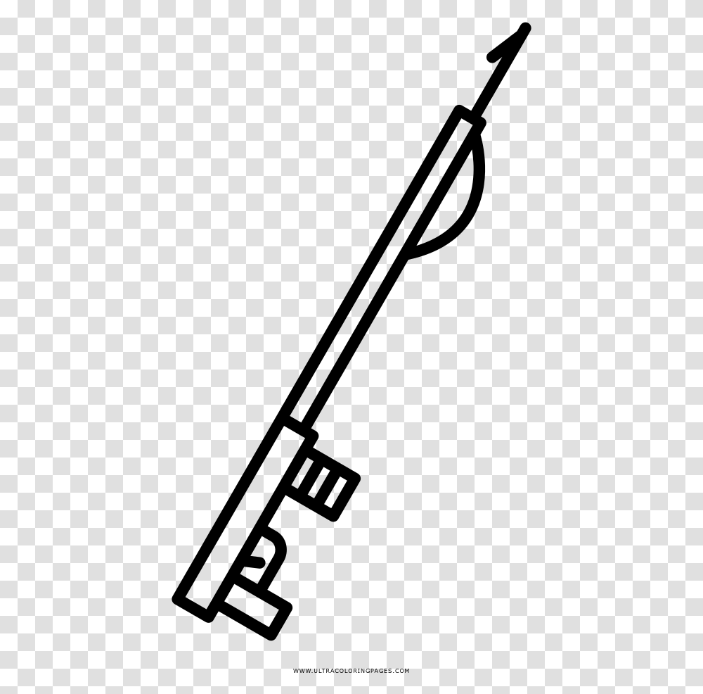 Harpoon Coloring Page, Gray, World Of Warcraft Transparent Png