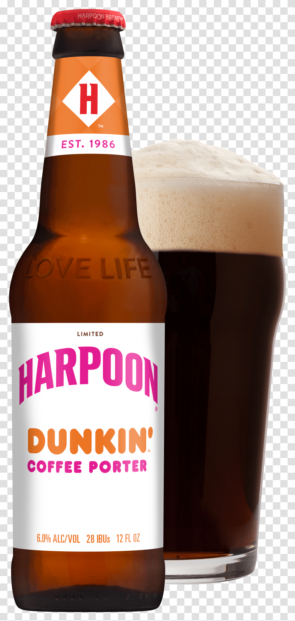 Harpoon Dunkin Coffee Porter Transparent Png