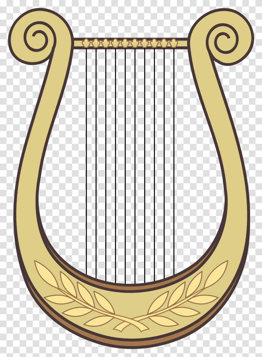 Harps Clipart, Horseshoe, Gong, Musical Instrument, Alphabet Transparent Png