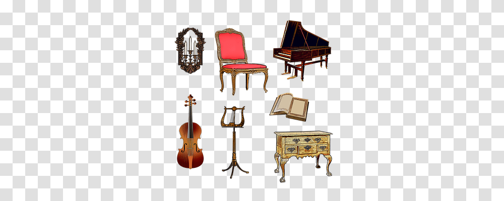 Harpsichord Music, Furniture, Leisure Activities, Chair Transparent Png