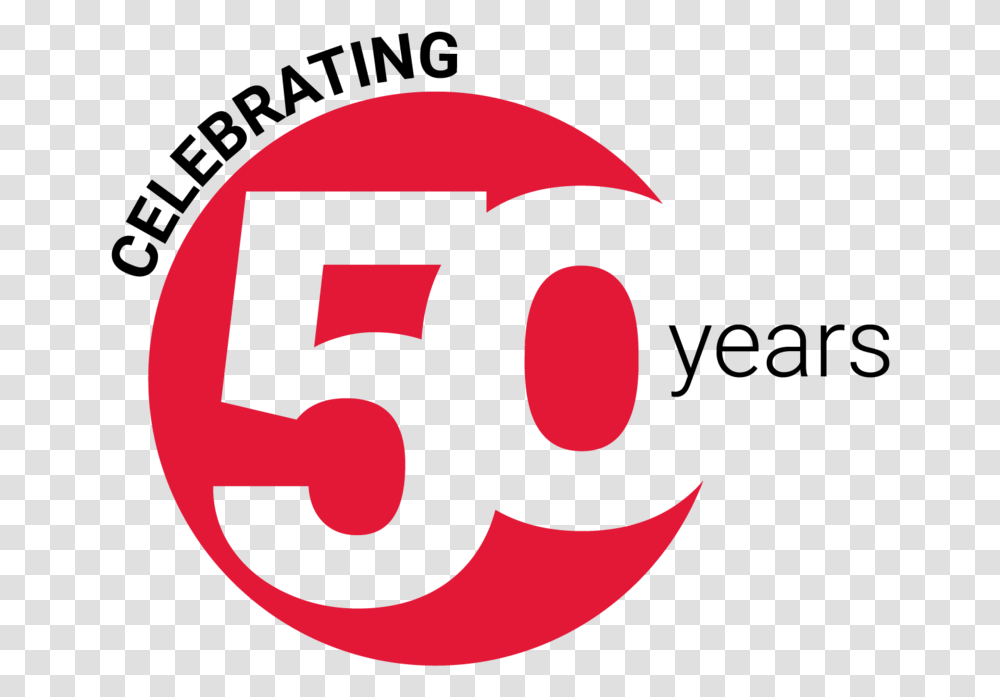 Harrah Hotel College's 50th Birthday Celebration Calendar Circle, Number, Symbol, Text, Logo Transparent Png