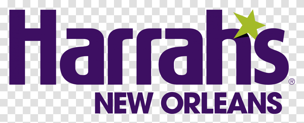 Harrahs Gulf Coast Logo, Word, Purple Transparent Png