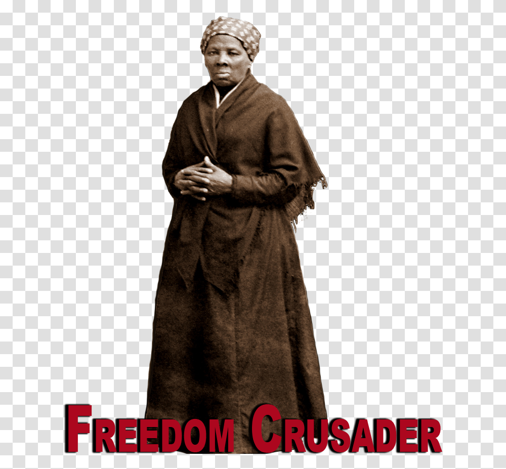 Harriet Tubman Photograph, Apparel, Overcoat, Person Transparent Png