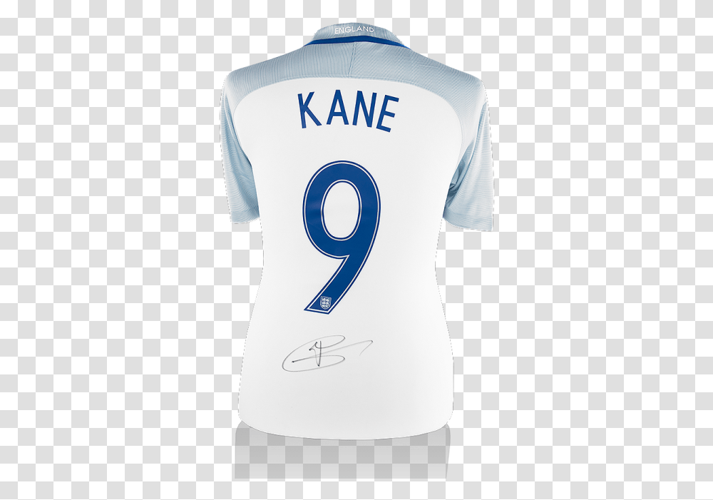Harry Kane Official England Back Signed 2016 17 Home Sports Jersey, Apparel, Shirt Transparent Png