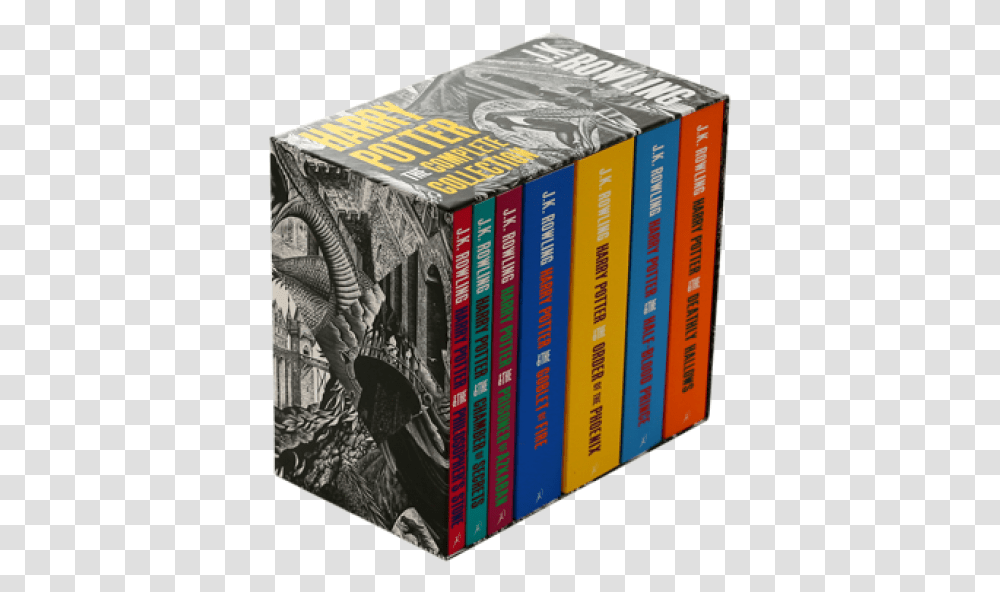 Harry Potter Adult Covers Paperback Boxset, Book, Furniture, Tabletop, Novel Transparent Png