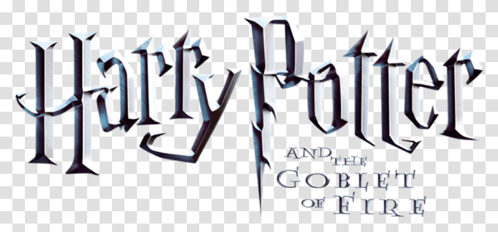 Harry Potter And The Goblet Of Fire Harry Potter Font Goblet Of Fire, Word Transparent Png