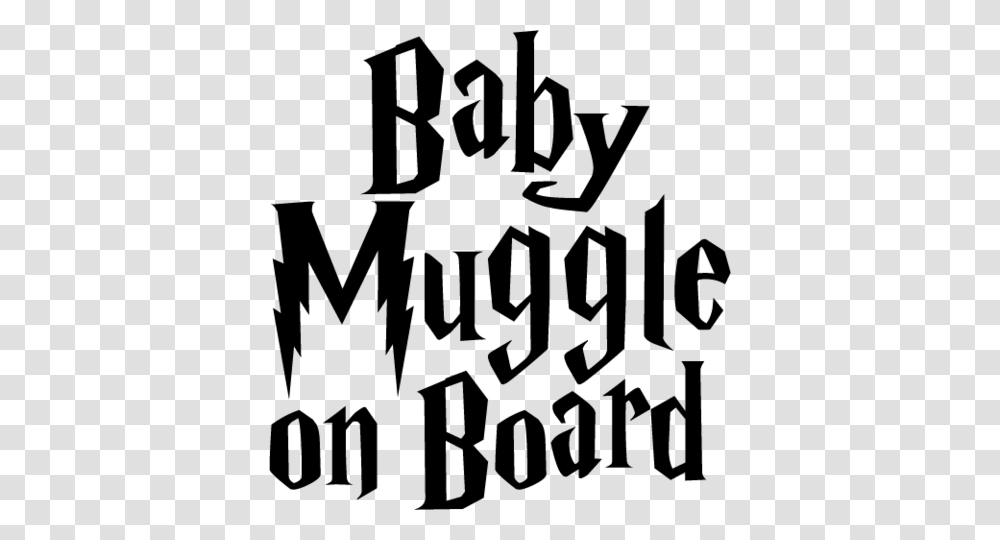 Harry Potter Baby Muggle On Board, Gray, World Of Warcraft Transparent Png
