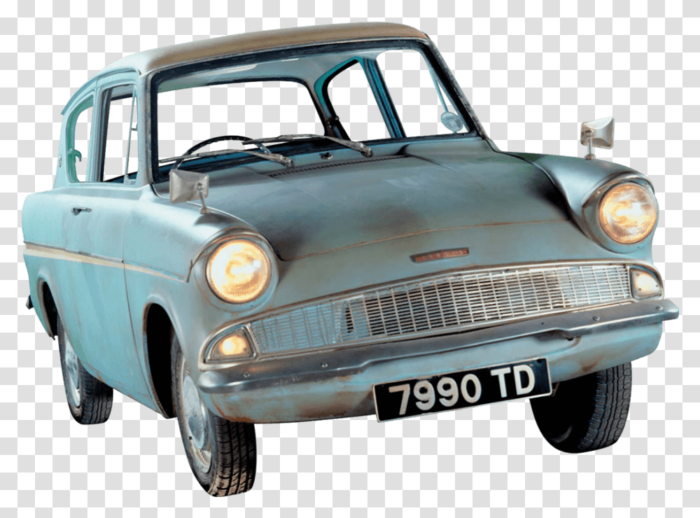 Harry Potter Clipart Harry Potter Flying Car, Vehicle, Transportation, Tire, Wheel Transparent Png