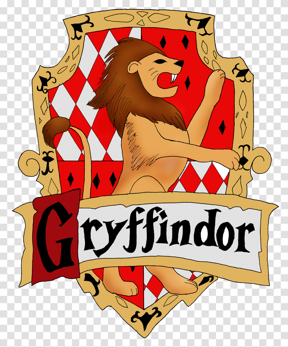 Harry Potter Crest Gryffindor Gryffindor Logo, Furniture, Symbol, Advertisement, Poster Transparent Png