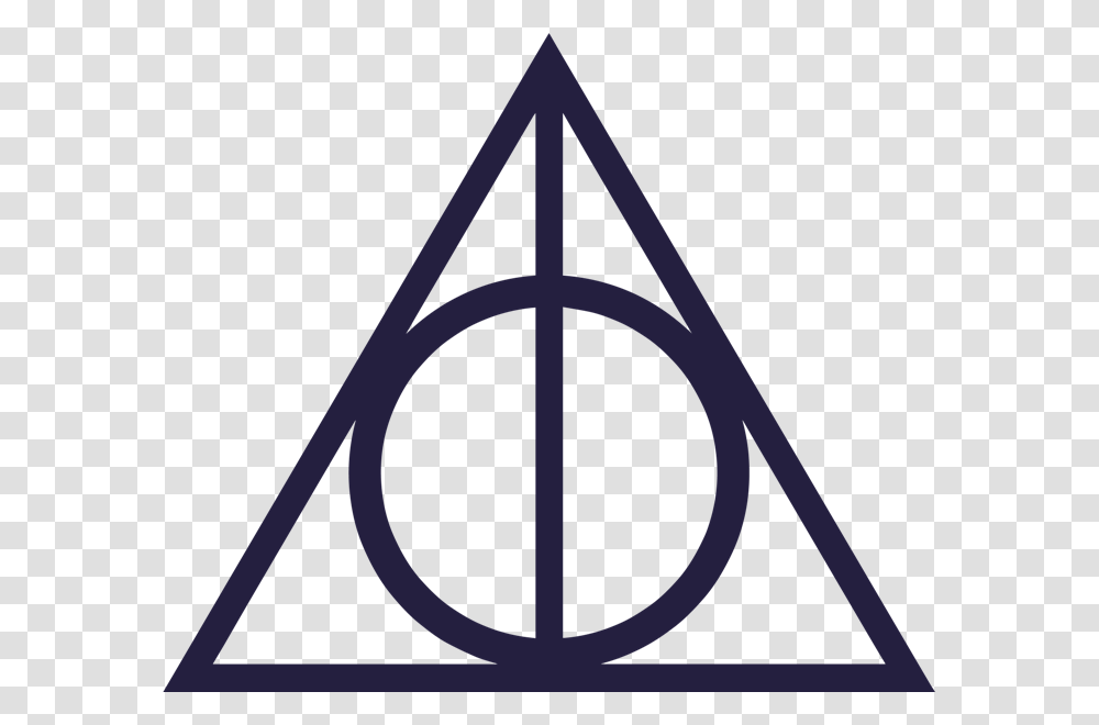 Harry Potter Deathly Hallows Symbol, Triangle Transparent Png