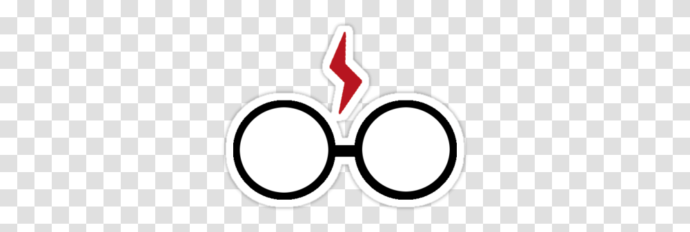 Harry Potter Glasses And Scar Clipart Harry Potter Photo Stickers, Accessories, Accessory, Goggles, Stencil Transparent Png
