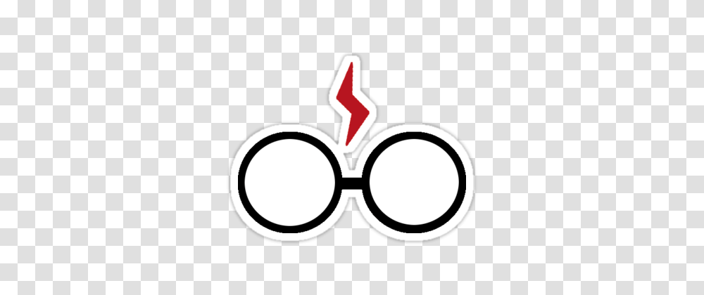 Harry Potter Glasses And Scar Sticker Stickers, Goggles, Accessories, Accessory Transparent Png