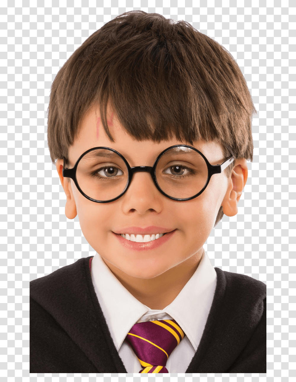 Harry Potter Glasses Harry Potter Specs, Tie, Accessories, Person, Boy Transparent Png