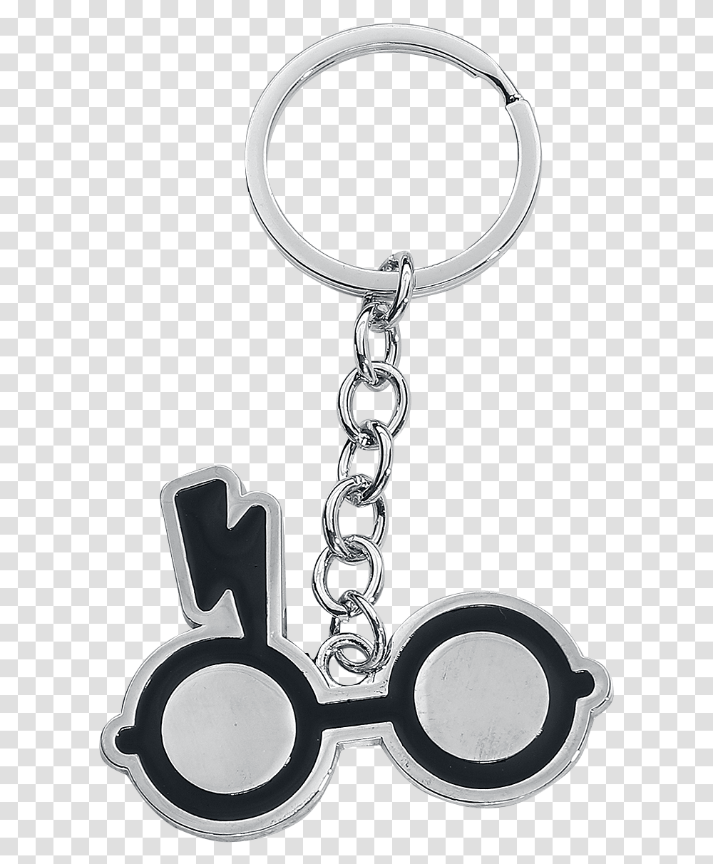 Harry Potter Glasses Keyring Silver Coloured Harry Potter Glasses Keyring, Accessories, Accessory, Necklace, Jewelry Transparent Png
