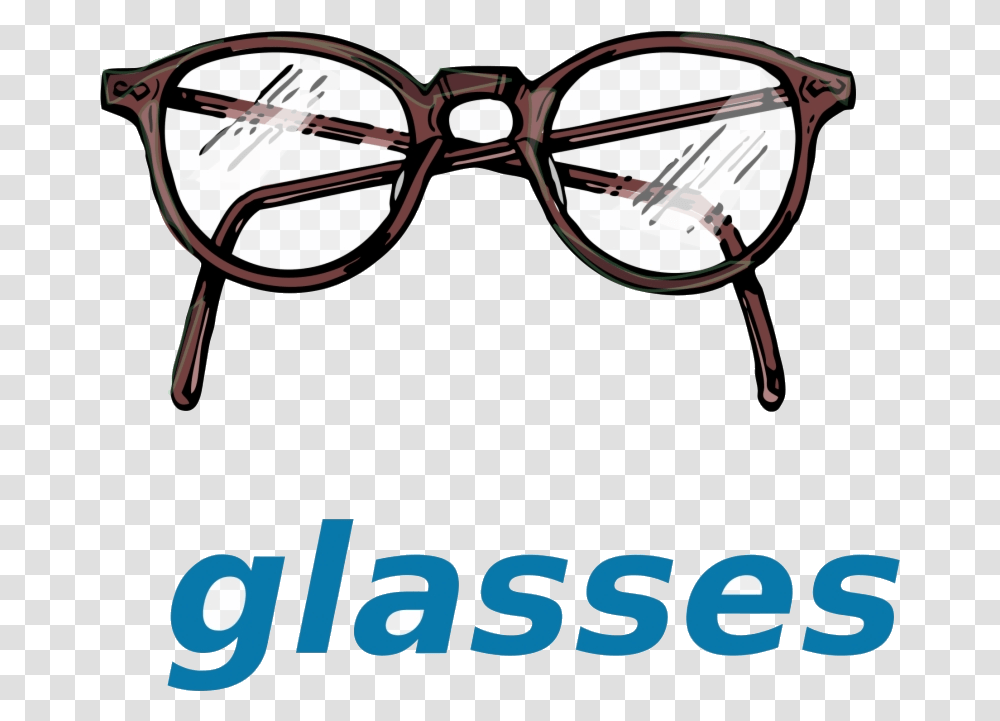 Harry Potter Glasses Vector Drawing Of Spectacles Clipart Glasses Flashcard, Accessories, Accessory, Person, Human Transparent Png