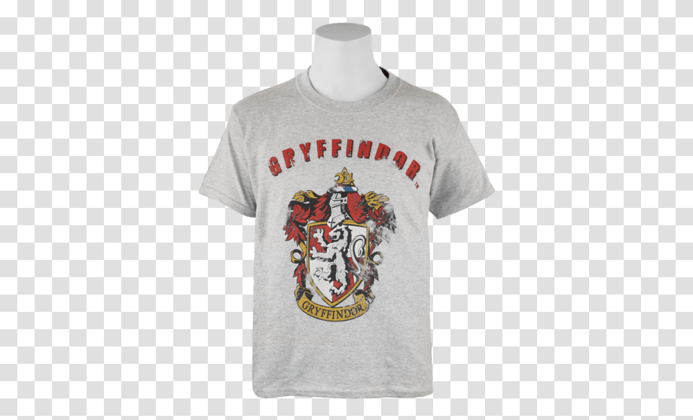 Harry Potter Gryffindor Crest, Apparel, T-Shirt, Person Transparent Png