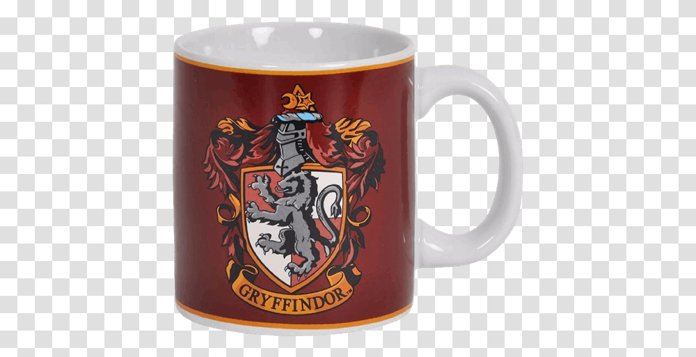 Harry Potter Gryffindor Mug, Coffee Cup, Beer, Alcohol, Beverage Transparent Png