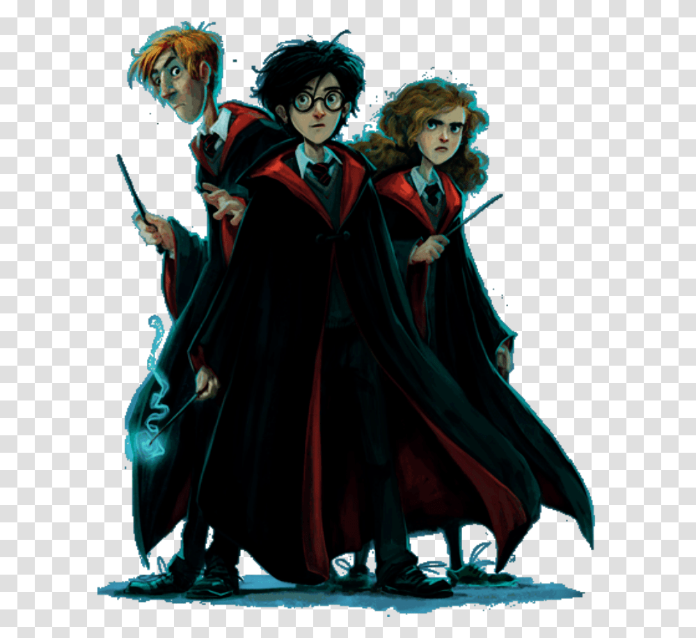 Harry Potter Harrypotter Hermione Granger Ronaldweasley, Apparel, Person, Human Transparent Png
